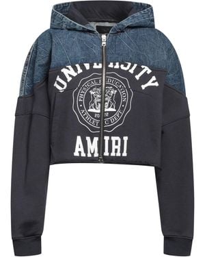 Amiri Sweatshirt Cotton - Blue