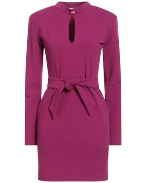Gaelle Paris Mini Dress Polyester, Elastane - Purple
