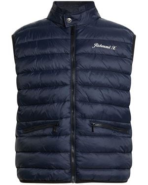 Richmond X Midnight Vest Nylon - Blue