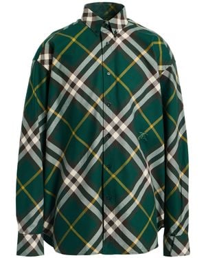 Burberry Shirts - Green