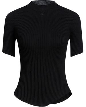 Courreges Pullover - Negro