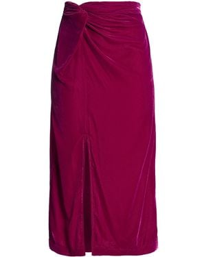 Gina Gorgeous Midi Skirts - Purple