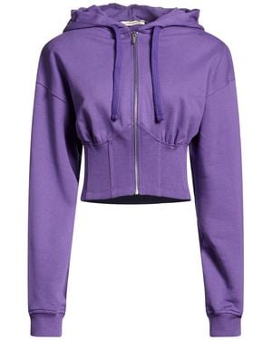 hinnominate Sweatshirt Cotton, Elastane - Purple