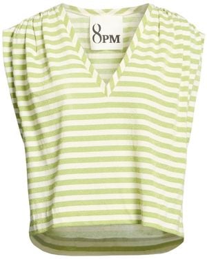 8pm Top Cotton, Polyester, Polyamide, Metallic Polyester, Elastane - Green