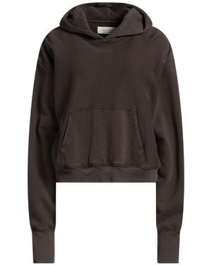 Les Tien Dark Sweatshirt Cotton - Black