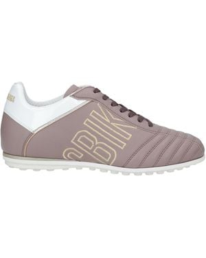 Bikkembergs Sneakers Soft Leather - Brown