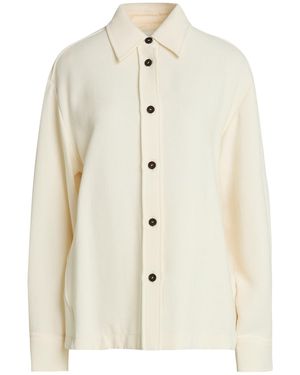 Studio Nicholson Cream Jacket Virgin Wool, Lyocell - White