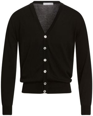 FILIPPO DE LAURENTIIS Cardigan Cotton - Black