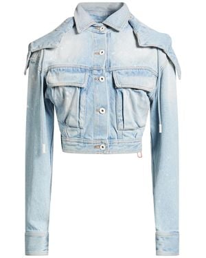 Off-White c/o Virgil Abloh Denim Outerwear Cotton - Blue