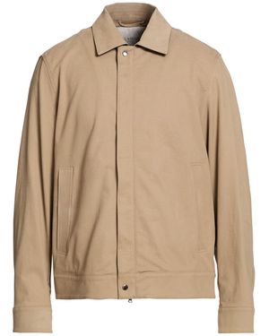 Paul & Shark Khaki Jacket Cotton, Elastane - Natural