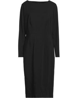 Maria Grazia Severi Midi Dress - Black