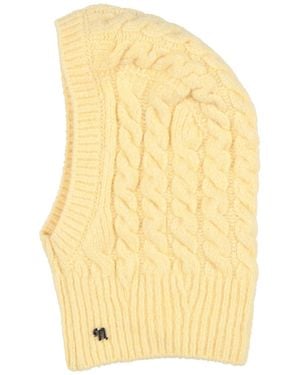 Nanushka Hat Merino Wool, Polyamide, Cashmere, Elastane - Yellow