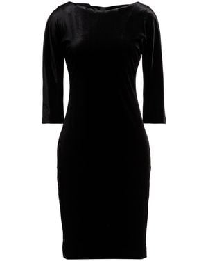 NINA 14.7 Mini Dress Polyester, Elastane - Black
