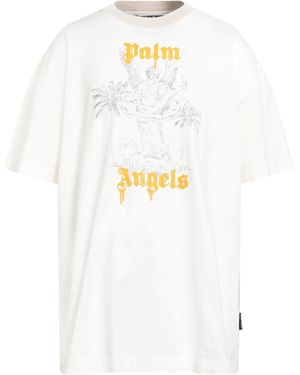 Palm Angels T-Shirt Cotton - White