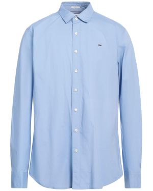 Tommy Hilfiger Denim Sky Shirt Cotton, Elastane - Blue