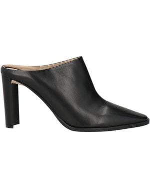 Theory Mules & Clogs Calfskin - Black