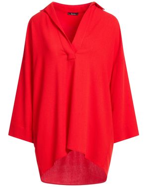Hanita Top Polyester, Viscose - Red