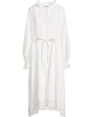 Zadig & Voltaire Midi Dress Cotton, Viscose - White