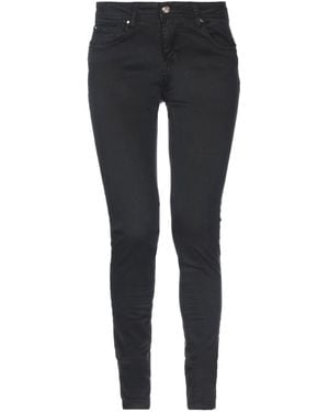 GAUDI Jeans Pants Cotton, Polyester, Elastane - Black