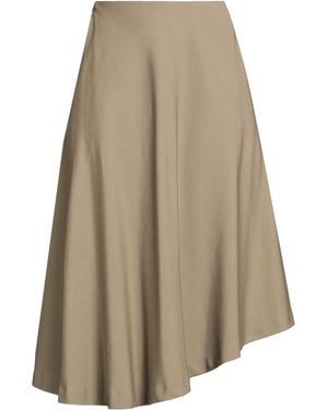 THEORY PROJECT Midi Skirts - Natural
