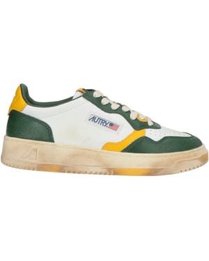 Autry Dark Sneakers Leather - Green