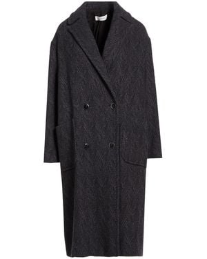 Pomandère Coat Virgin Wool, Cotton - Blue