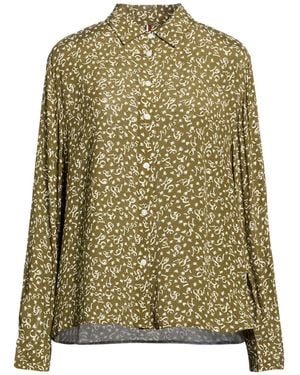 Tommy Hilfiger Military Shirt Viscose - Green
