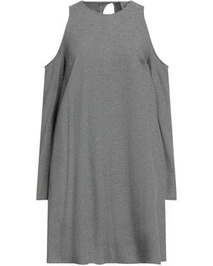 Alysi Crème Mini Dress Viscose, Cotton - Gray