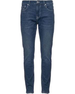TRUE RELIGION Jeans Cotton, Polyester, Viscose, Elastane, Lyocell - Blue