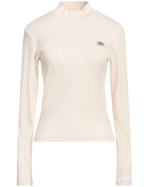 Dickies Ivory Turtleneck Cotton, Elastane - White