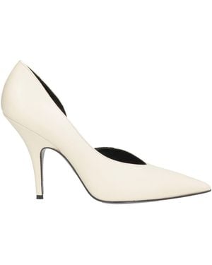 Patrizia Pepe Ivory Pumps Leather - Natural