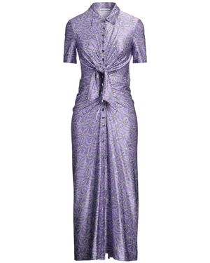 Rabanne Midi-Kleid - Lila