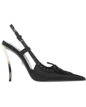 Versace Court Shoes - Black