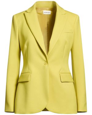 P.A.R.O.S.H. Blazer Virgin Wool, Elastane - Yellow