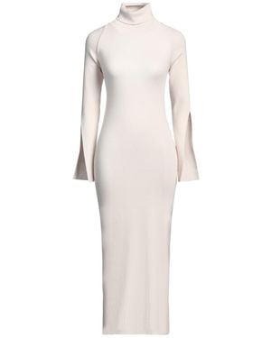 Akep Midi Dress - White