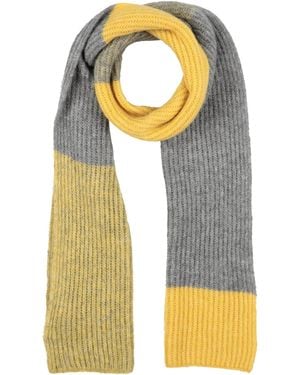 La Fileria Scarf Alpaca Wool, Polyamide, Virgin Wool - Grey