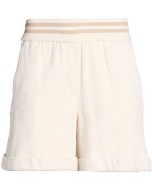 Peserico Shorts & Bermuda Shorts Cotton, Polyamide - Natural