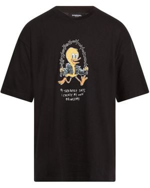 DOMREBEL T-Shirts - Black