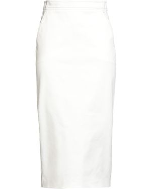 Max Mara Midi-Rock - Weiß