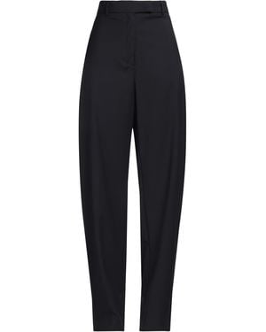Sportmax Midnight Trousers Virgin Wool - Blue