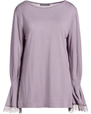 Alberta Ferretti Jumper Virgin Wool - Purple