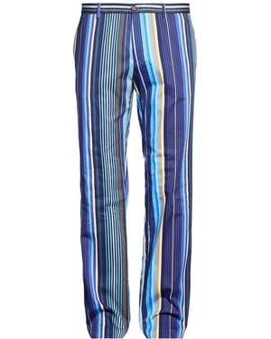 Etro Pants Cotton - Blue