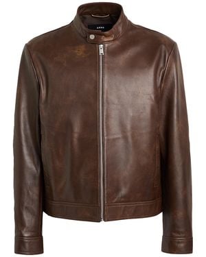 Arma Jacket Lambskin - Brown