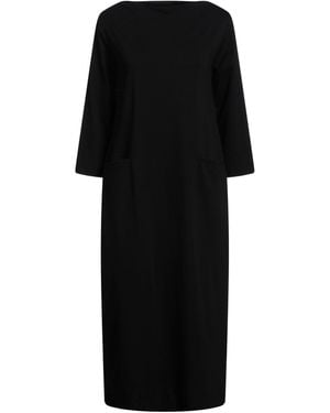 Alpha Studio Midi Dress - Black