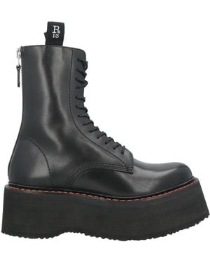 R13 Botines De Caña Alta - Negro