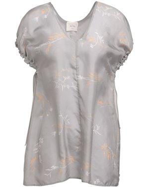 Alysi Top Silk - Grey