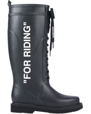 Off-White c/o Virgil Abloh Boot Pvc - Blue