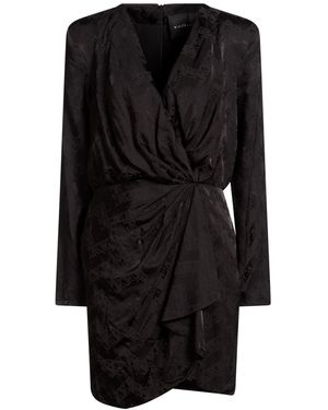 John Richmond Mini Dress Viscose, Cotton - Black