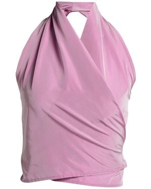 GIADA CURTI RESORT Top Acetate, Polyester - Pink