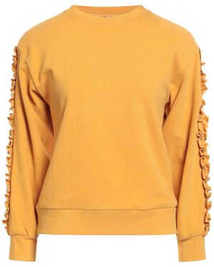 Emma Marigold Sweatshirt Polyester, Cotton, Elastane - Orange